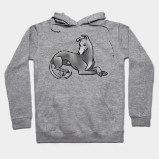 Dog - Greyhound - Blue Hoodie